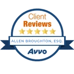 Five Star Client Reviews for Allen Broughton on Avvo